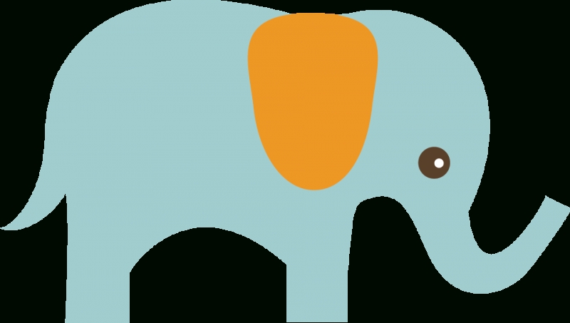 800x453 Modern Baby Elephant Clip Art