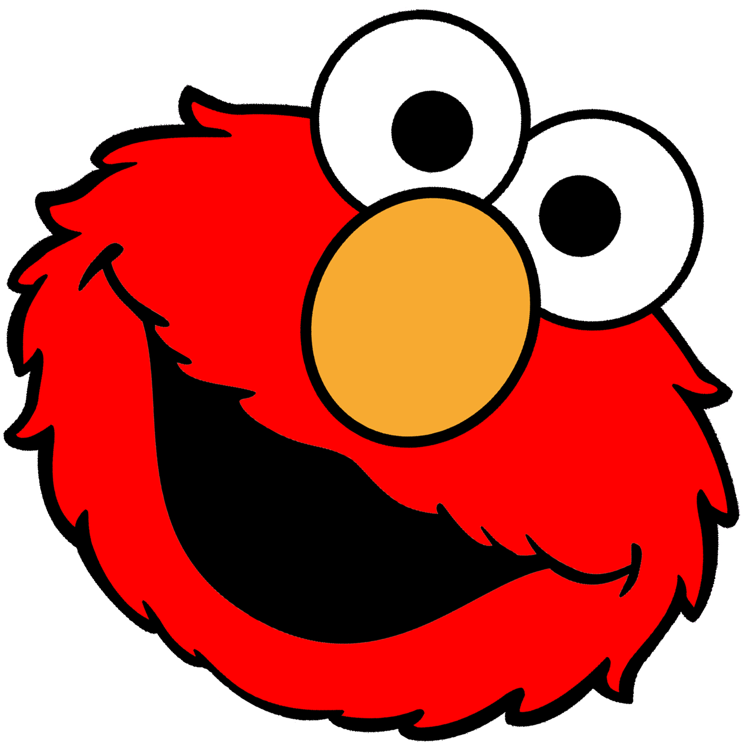 1466x1470 Elmo Clipart Free