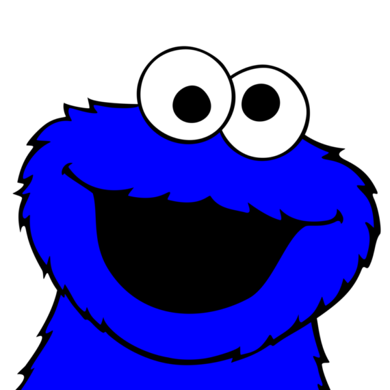 570x570 Baby Cookie Monster Clip Art