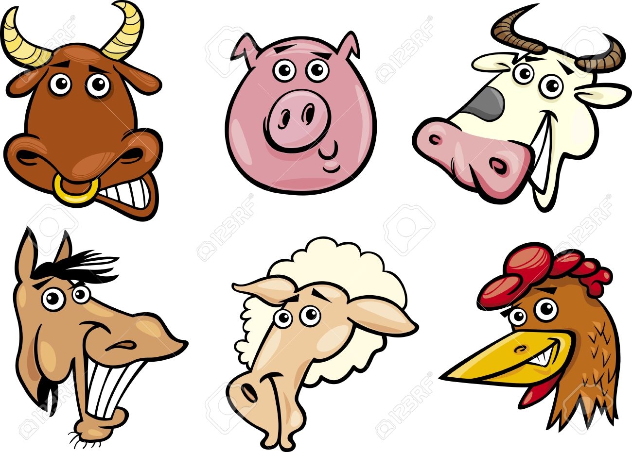 1300x931 Clip Art Clip Art Farm Animals