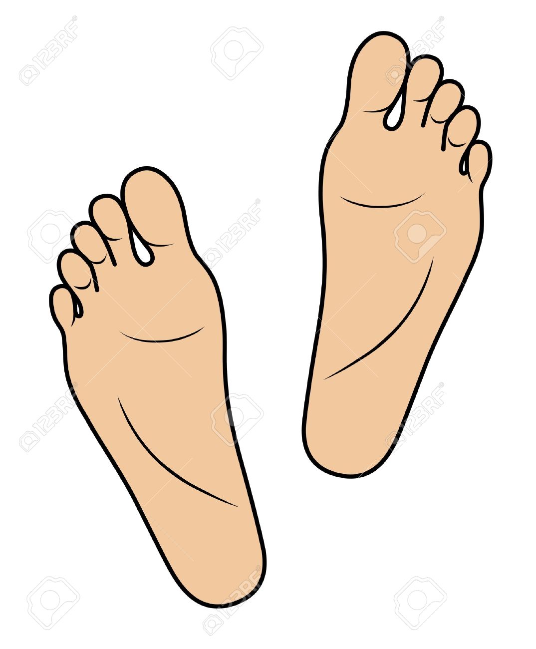 1074x1300 Clipart Of Feet