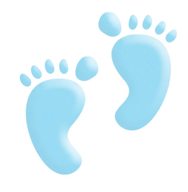 Baby Footprint Clipart at GetDrawings | Free download