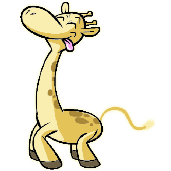 600x600 Funny Clipart Giraffe