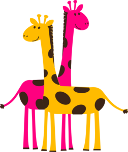 252x300 Girl Giraffes Clip Art Clipart Panda