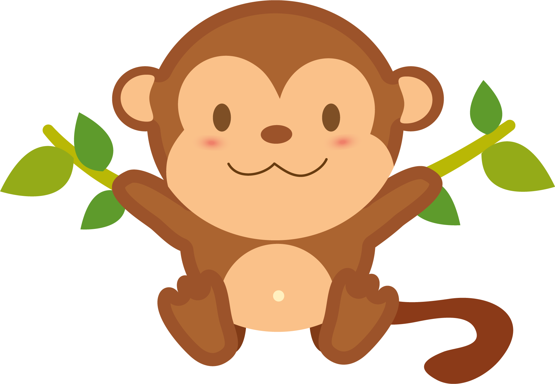 1850x1280 Peaceful Ideas Monkeys Clipart Animated Baby Monkey Clip Art