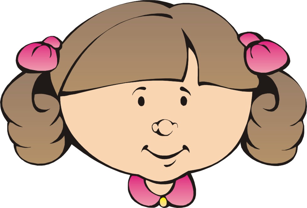 979x664 Girl And Boy Face Clipart