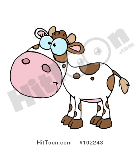 450x470 Cow Clipart