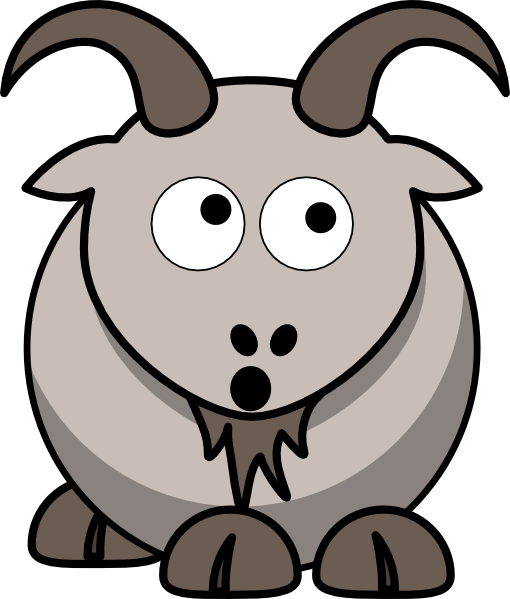 510x599 Goat Clip Art Black And White Image Clipart Panda