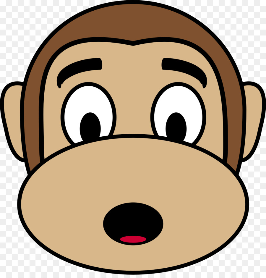900x940 Ape Emoji Monkey Drawing Clip Art