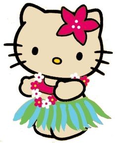 236x295 Hawaiian Hello Kitty Clip Art
