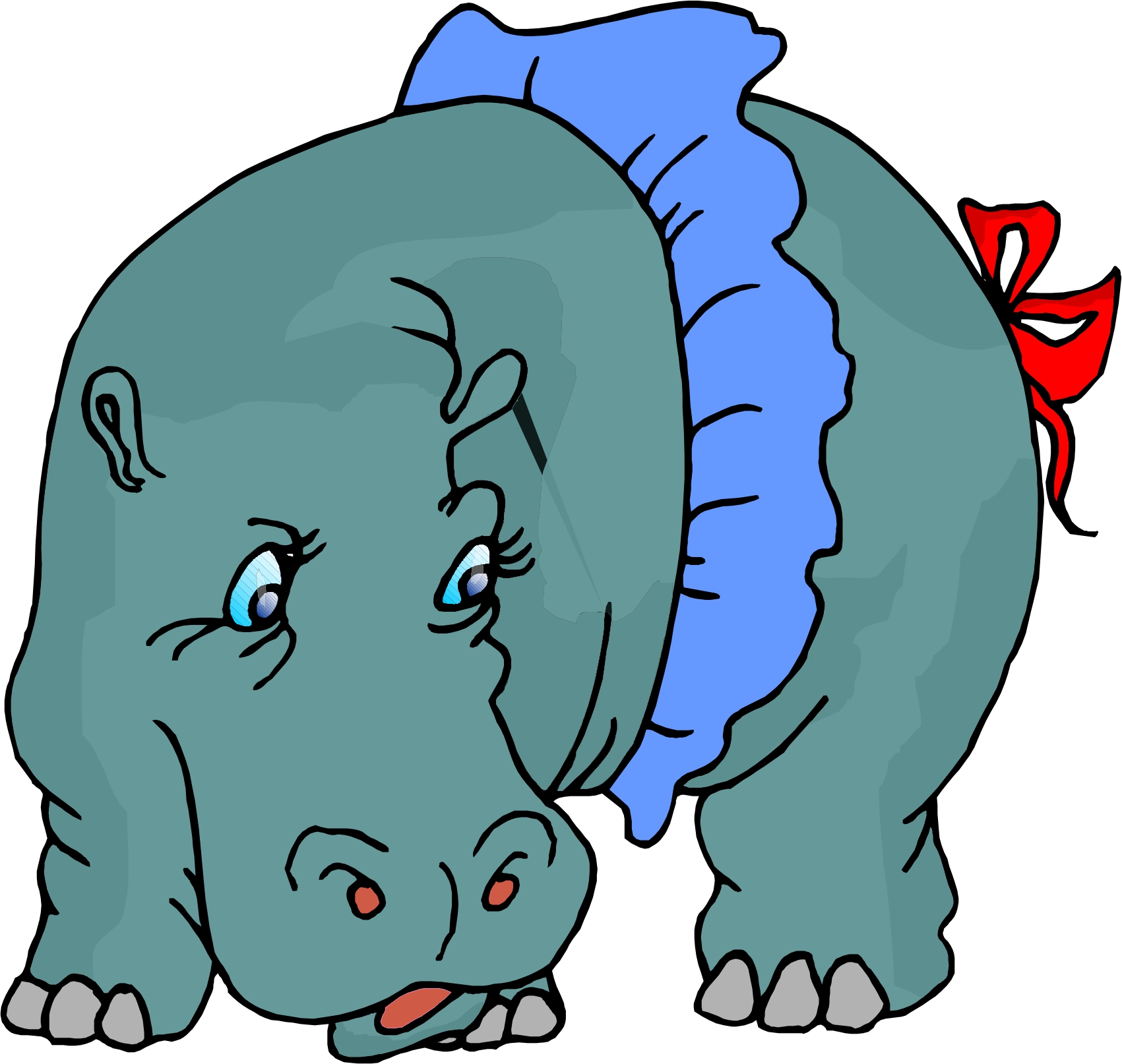 1701x1614 Dancing Hippo Clipart Cliparts And Others Art Inspiration