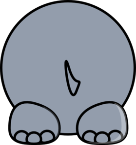 279x299 Hippo Back Clip Art