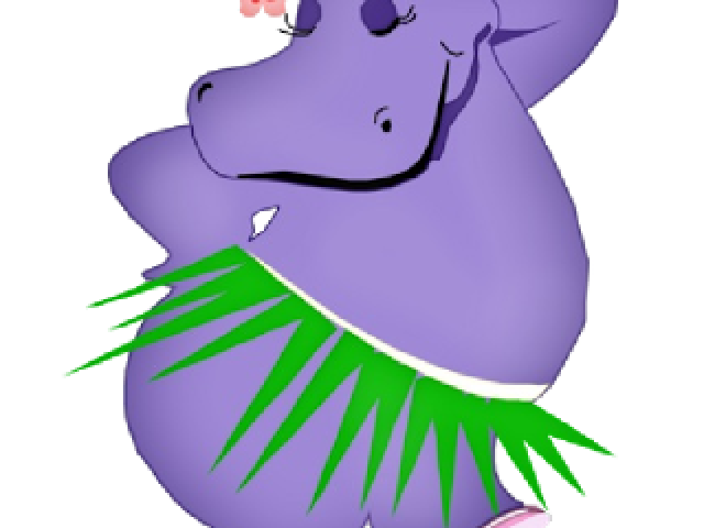 640x480 Hippopotamus Clipart
