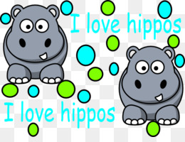 260x200 Hippopotamus Rhino Vs. Hippo Clip Art