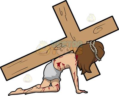 400x324 Jesus Died On The Cross Clipart