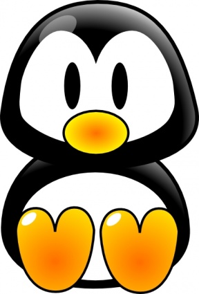 288x425 Baby Tux Clip Art Clipart Panda
