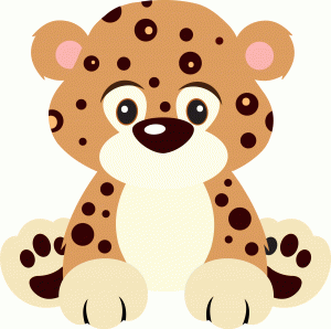 300x298 Cute Jungle Leopard