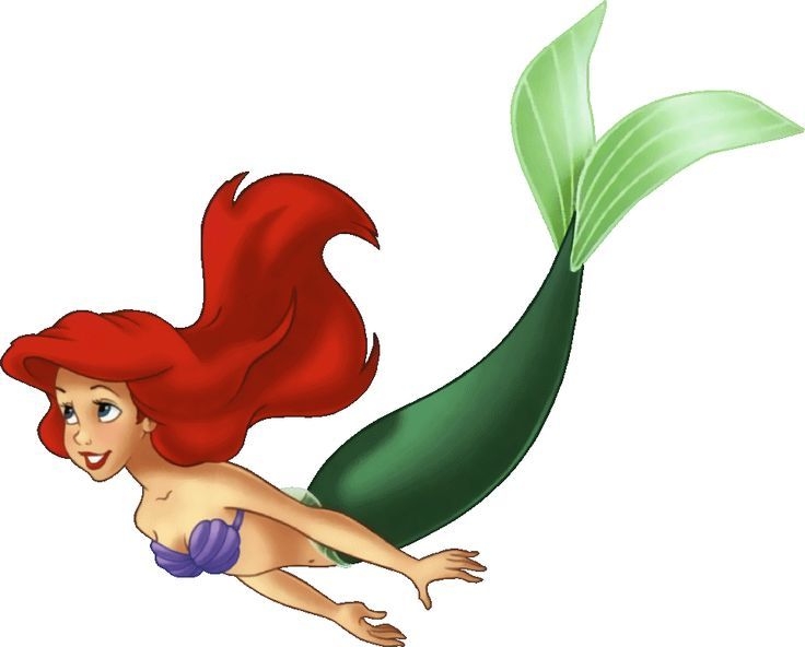 736x592 Clipart Little Mermaid