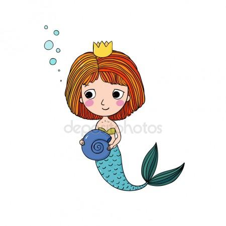 450x450 Little Mermaid Clipart