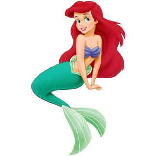 320x320 Baby Mermaid Clipart