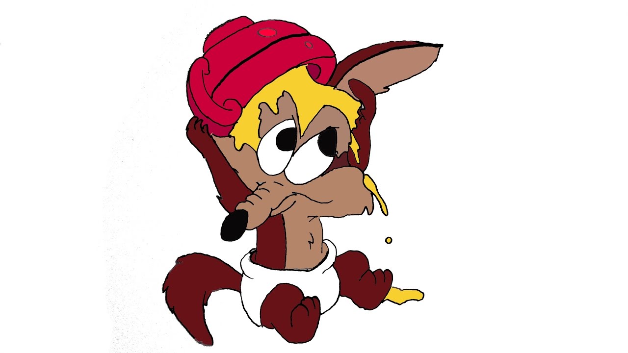 1280x720 How To Draw Baby Coyote (Looney Tunes)