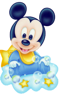 216x341 Baby Mickey On Cloud Clips