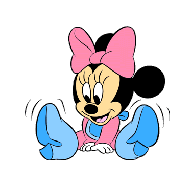 376x368 8 Cute Disney Baby Minnie Mouse Clip Art Characters Wallpaper