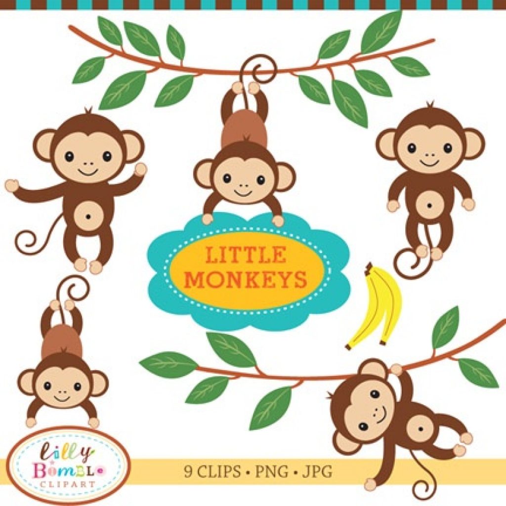 1024x1024 Baby Monkey Clipart Free Clipart