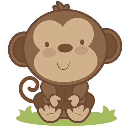 432x432 Baby Monkey Svg Cutting File Monkey Svg Cut File Free Svgs Free