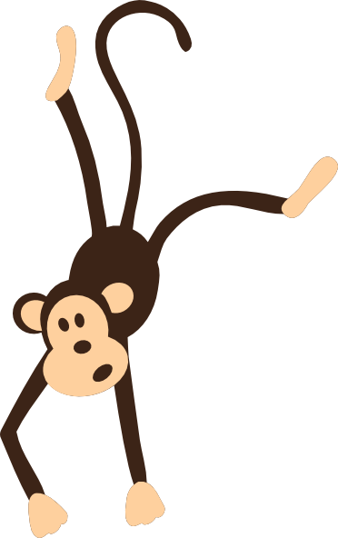 372x592 Image Of Baby Monkey Clipart