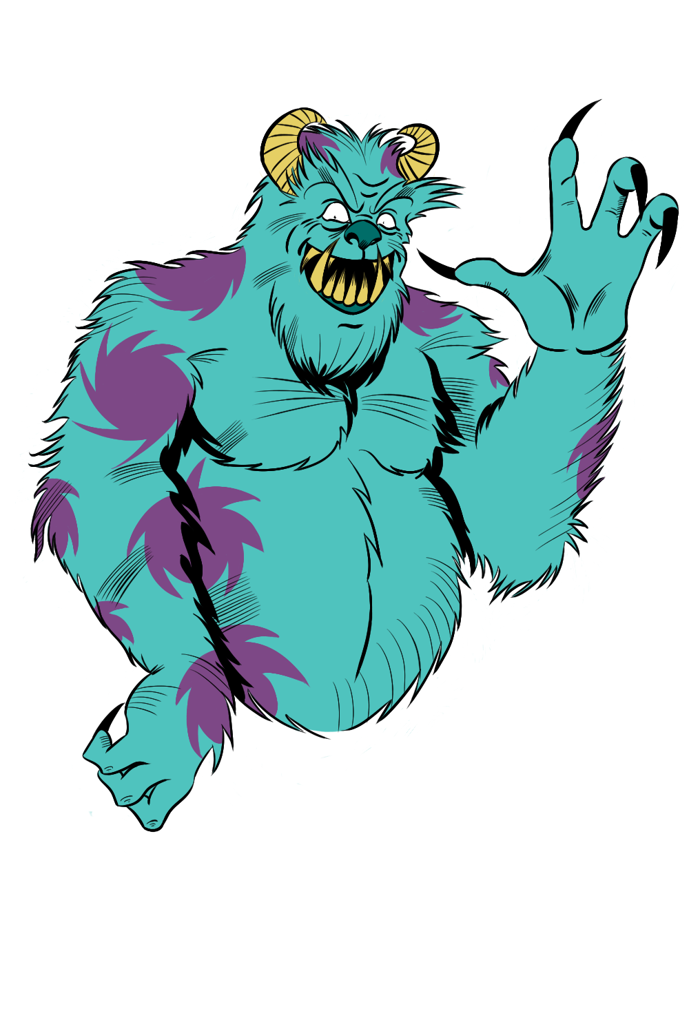 1000x1500 Clip Art Monsters Inc Clip Art