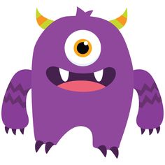 236x236 Instant Download Monster Clip Art Digital Little By Corolladart