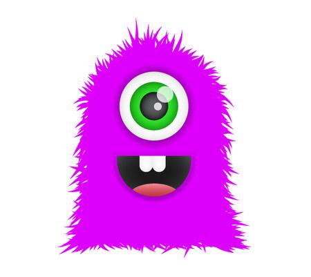 450x401 Little Monsters Clipart
