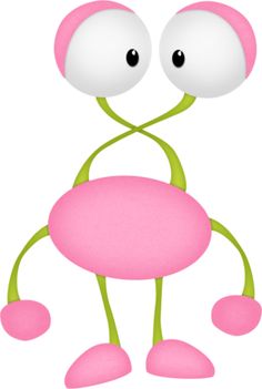 236x351 Pink Monster Cliparts