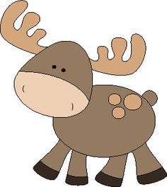 236x265 Amazing Design Ideas Baby Moose Clipart Coloring Page Preschool