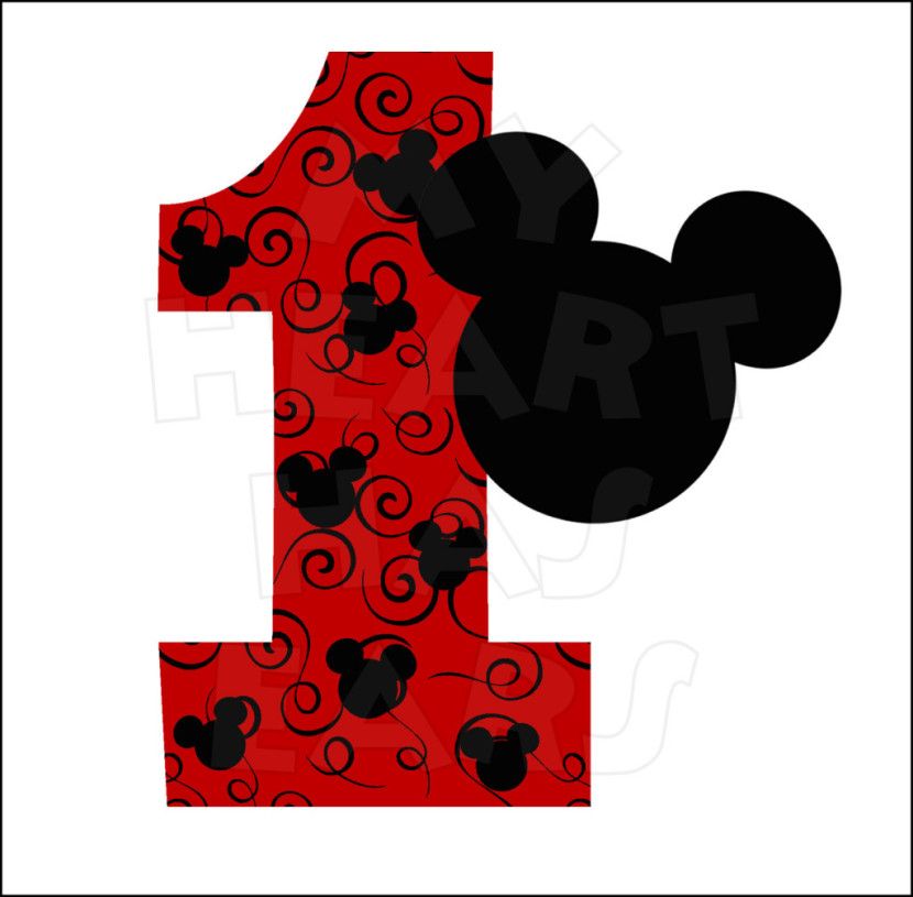 830x815 Minnie Mouse 1st Birthday Instant Download Digital Clip Art My
