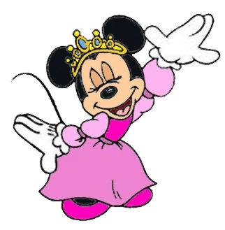 322x329 Minnie Mouse Clip Art