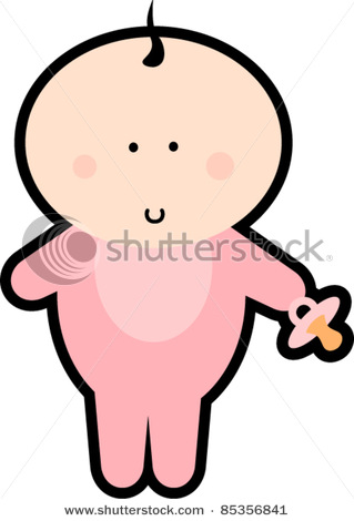 319x470 Baby Girl Clip Art