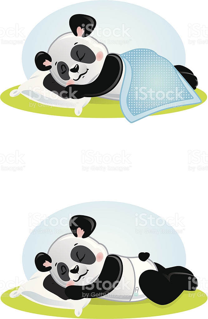 667x1024 Sleeping Panda Clipart Collection