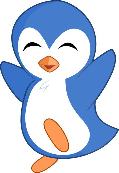 408x593 Penguin Clip Art