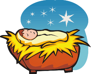 300x243 Top 52 Baby Jesus Clip Art