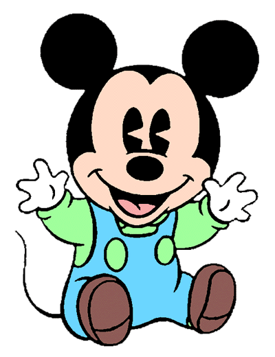 400x520 Baby Mickey Clipart