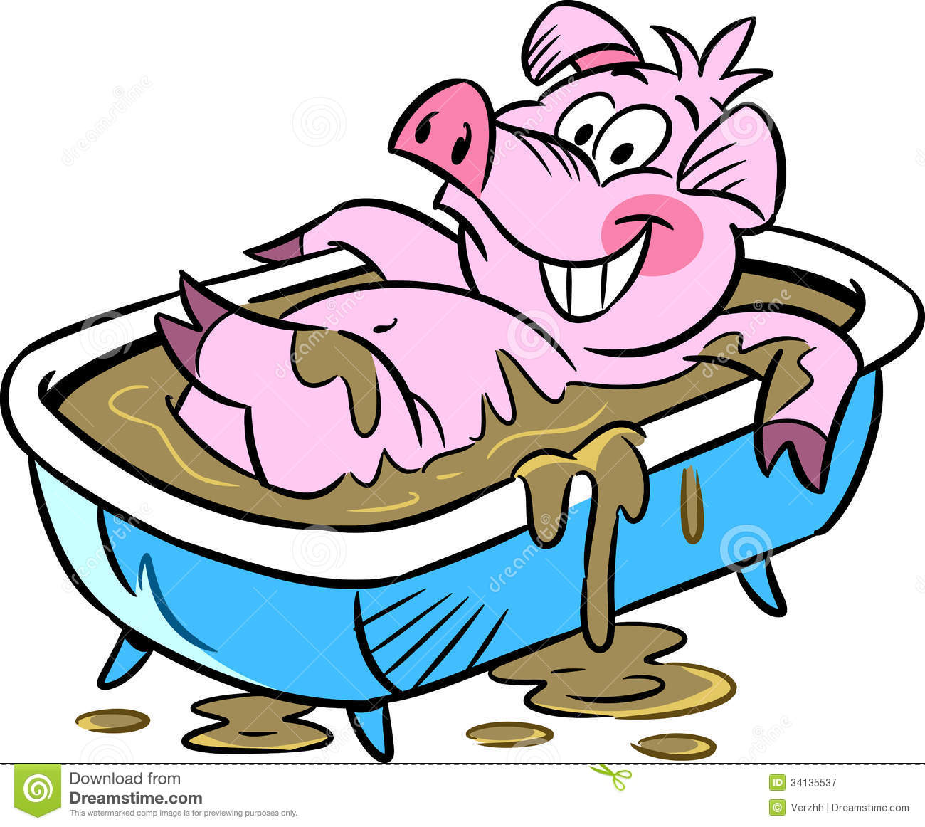 1300x1162 Pig Clipart Muddy Pig