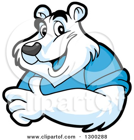 450x470 Royalty Free (Rf) Polar Bear Clipart, Illustrations, Vector