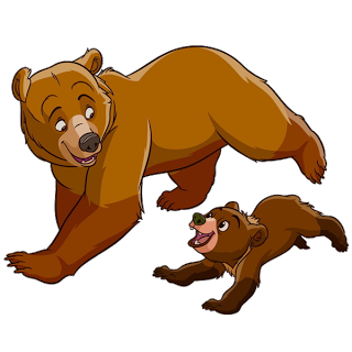 320x320 Bear Clipart Mother And Baby