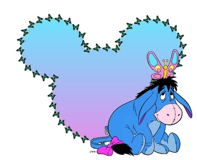 660x538 Eeyore And Butterfly Winnie The Pooh Eeyore And Wisdom