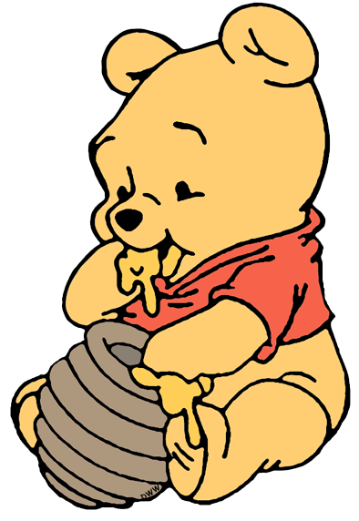 Baby Pooh Bear Clipart at GetDrawings | Free download