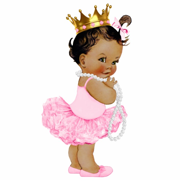 630x630 26 Images Of Baby Shower Clip Art African American Ballerina