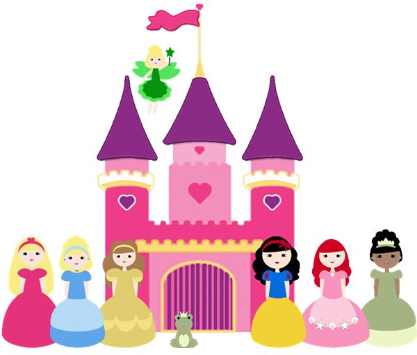 600x512 Princess Castle Clipart Clipartlook