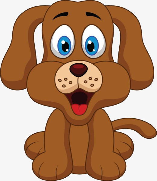 521x600 Cute Cartoon Puppy, Free Pull, Lovely, Cartoon Png Image